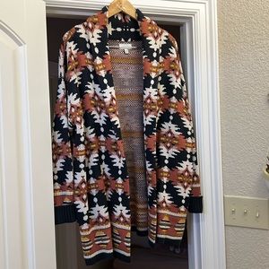 Lucky brand Aztec cardigan